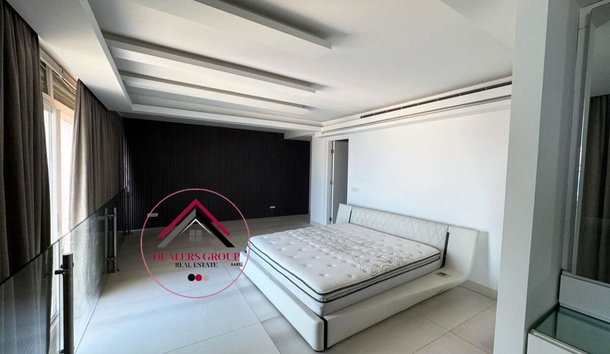 Sea View Modern Duplex Apartment for sale in Hamra / Bliss -Ras Beirut