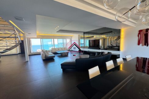 Sea View Modern Duplex Apartment for sale in Hamra / Bliss -Ras Beirut