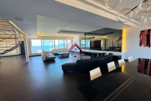 Sea View Modern Duplex Apartment for sale in Hamra / Bliss -Ras Beirut