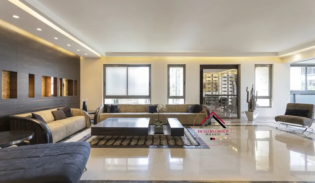 Fully Furnished Apartment for Sale in Prime Achrafieh, Beirut