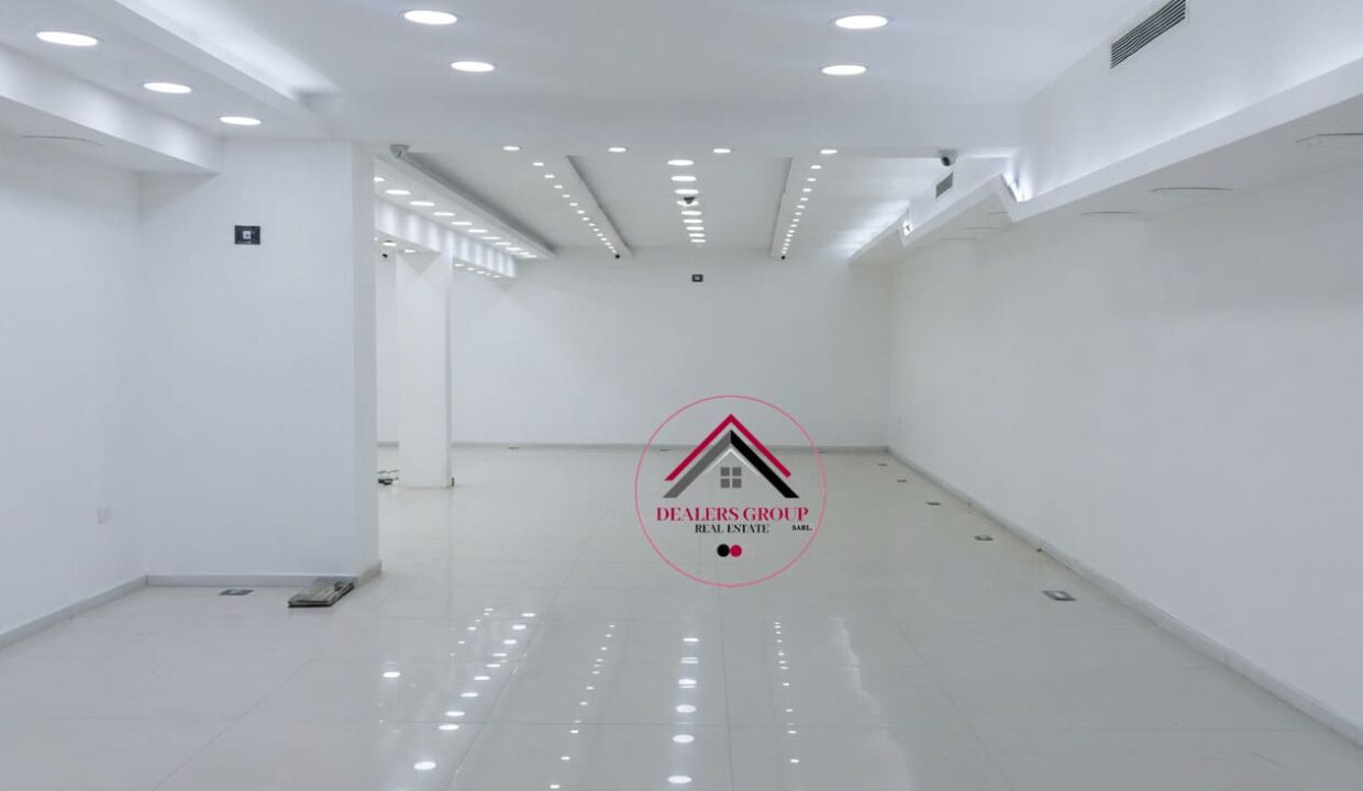 Premium Commercial Showroom for Sale in Hamra | Fully Equipped