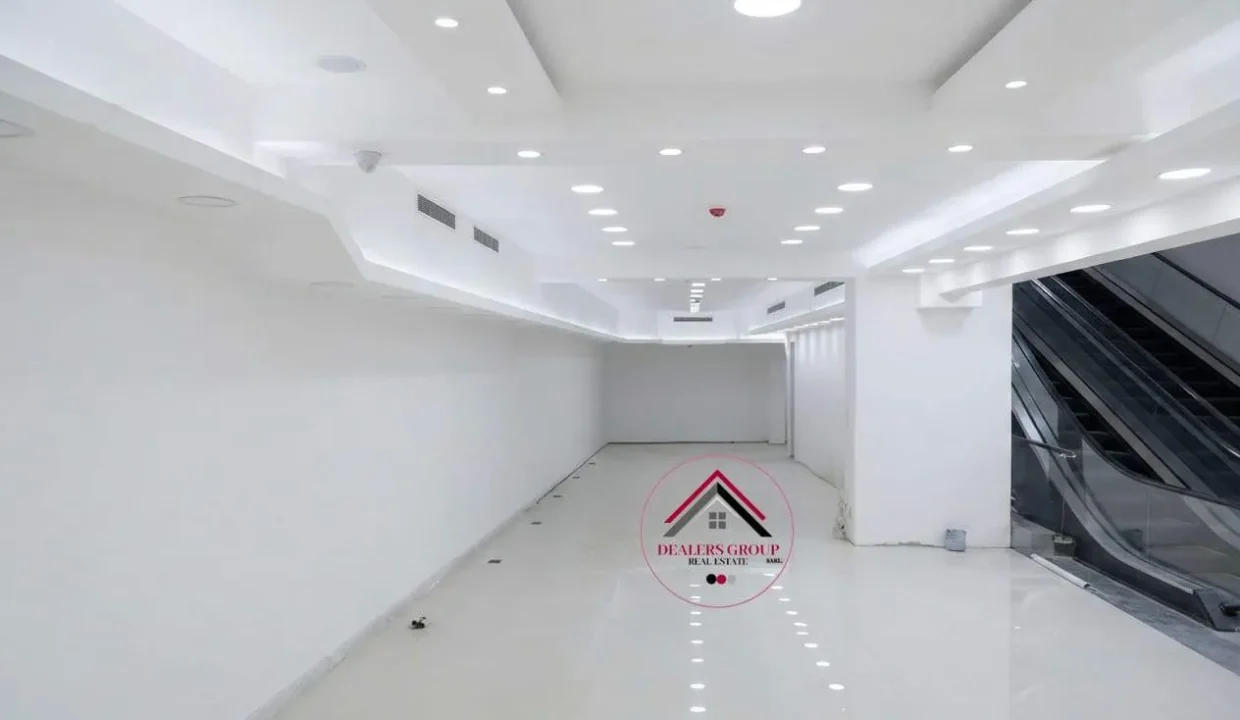 Premium Commercial Showroom for Sale in Hamra | Fully Equipped