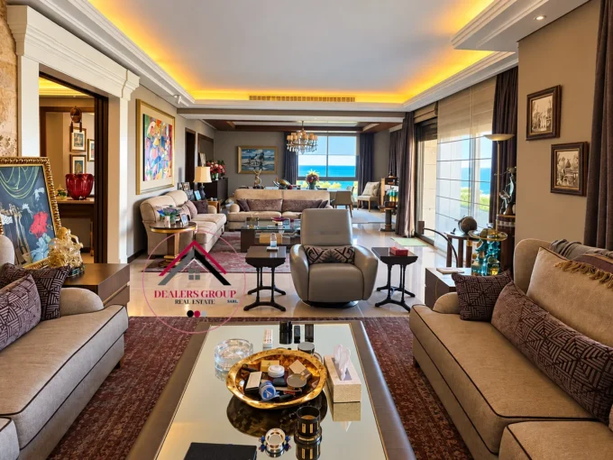 Luxurious Oceanview Living Room