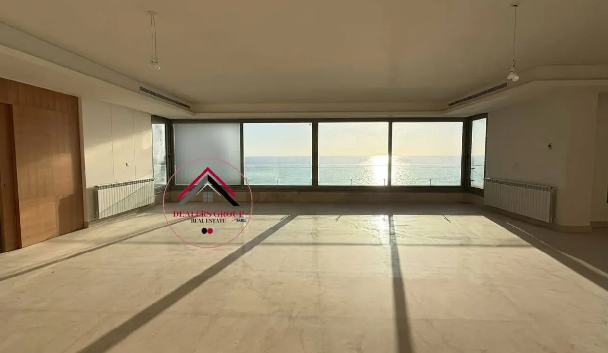 Sea View Deluxe Apartment for sale in Ras Beirut