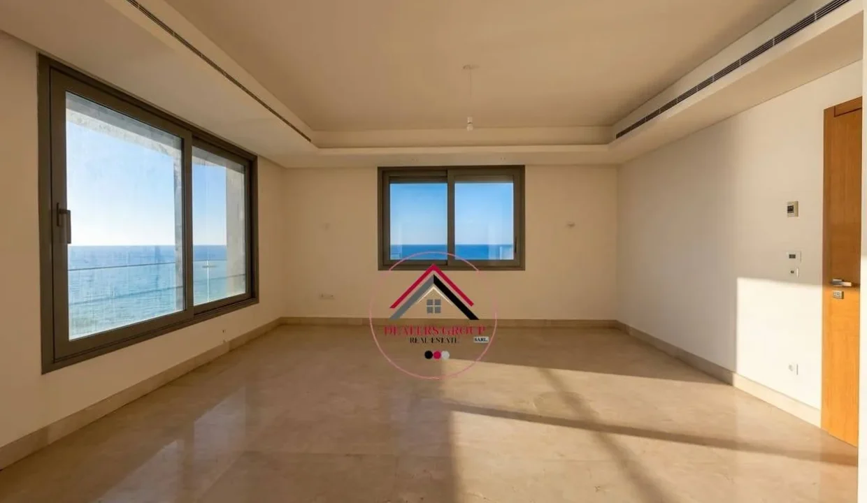 Sea View Deluxe Apartment for sale in Ras Beirut