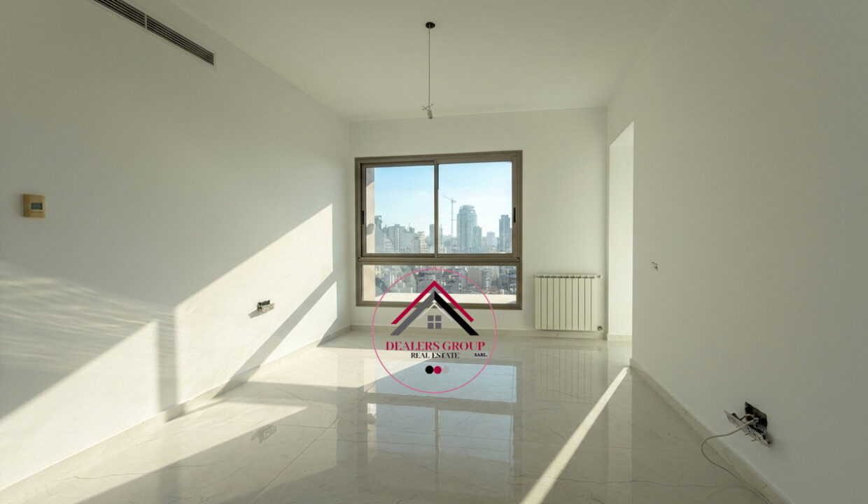 Sea View Modern Apartment for sale in Gemmayze -Achrafieh