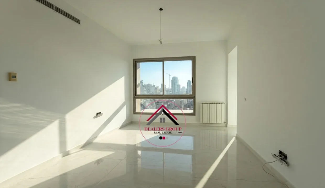 Sea View Modern Apartment for sale in Gemmayze -Achrafieh