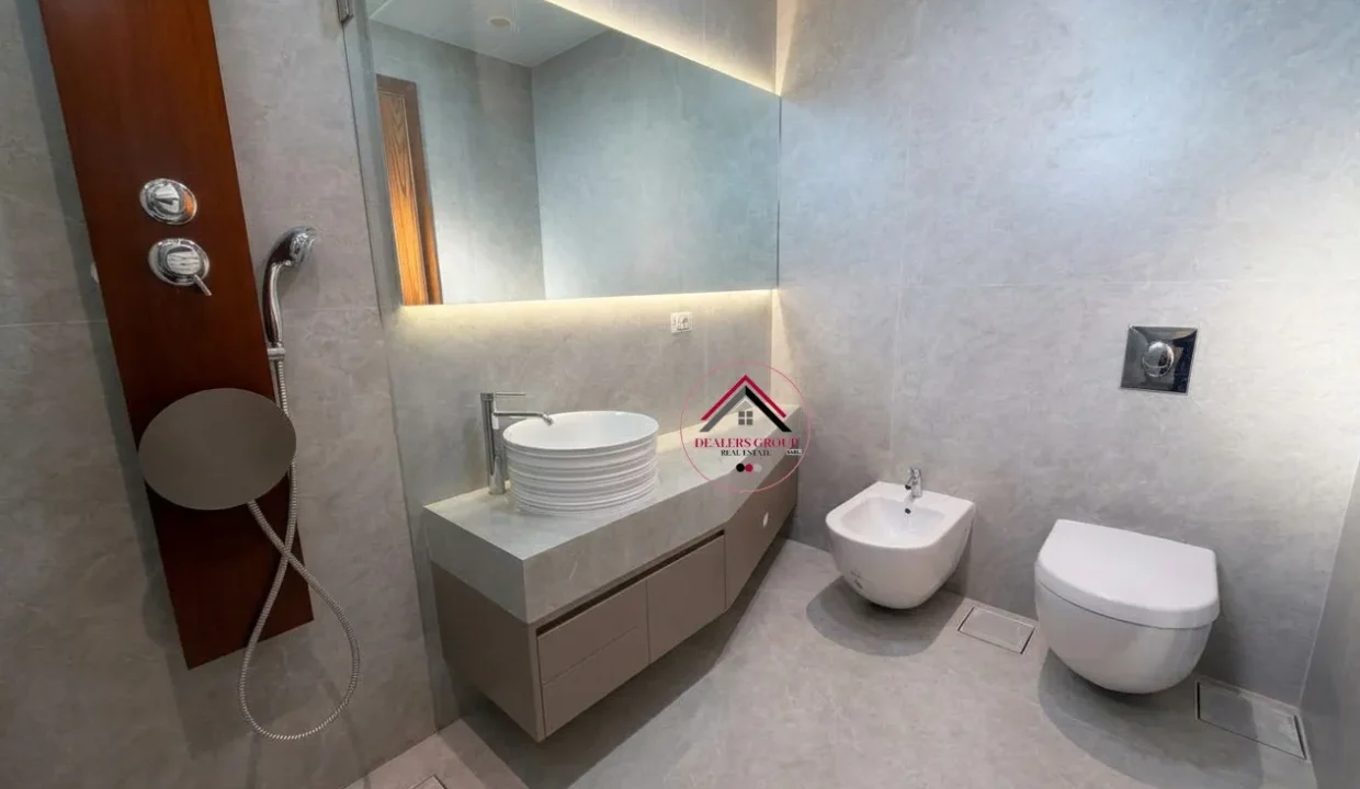Sea View Modern Apartment for sale in Gemmayze -Achrafieh