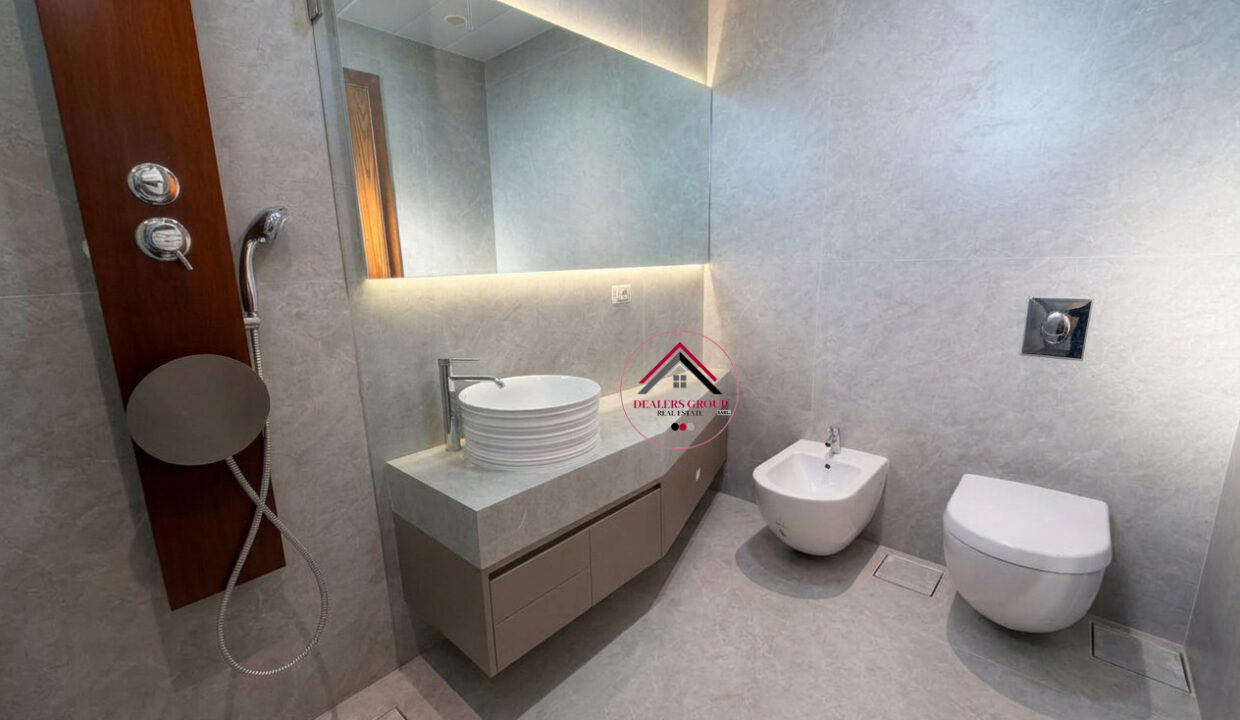 Sea View Modern Apartment for sale in Gemmayze -Achrafieh