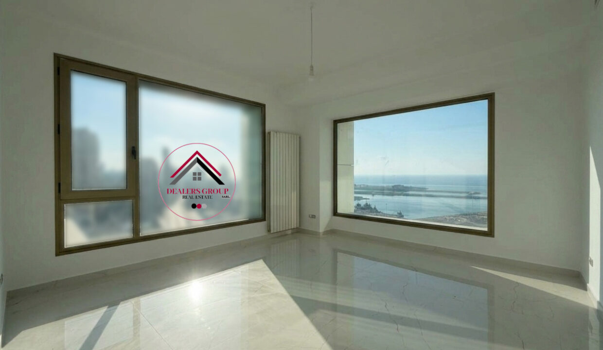 Sea View Modern Apartment for sale in Gemmayze -Achrafieh