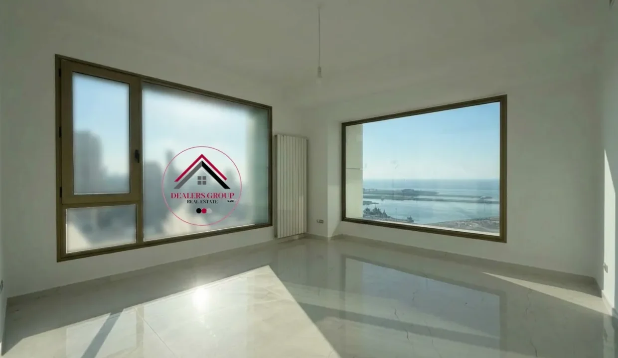 Sea View Modern Apartment for sale in Gemmayze -Achrafieh