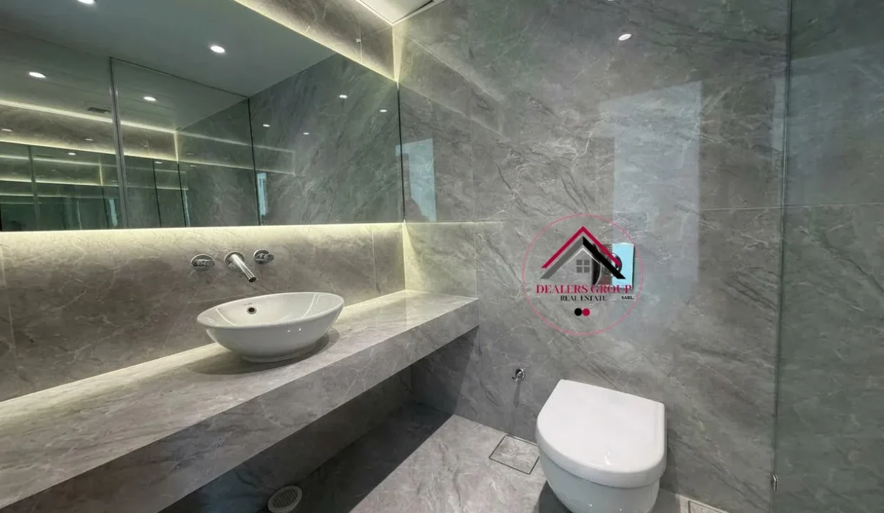 Sea View Modern Apartment for sale in Gemmayze -Achrafieh