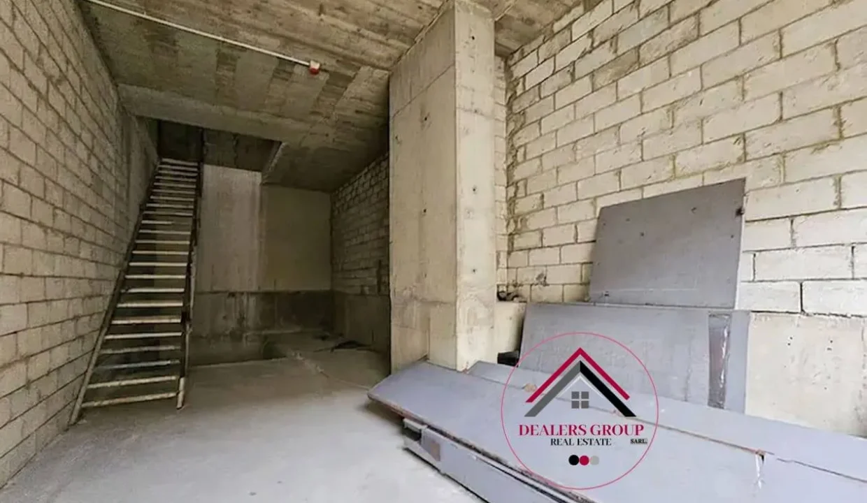 Prime Location shop Core and Shell for sale in Downtown Beirut