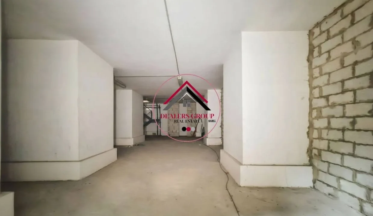 Prime Location Core & Shell Shop for Sale in Downtown - Beirut