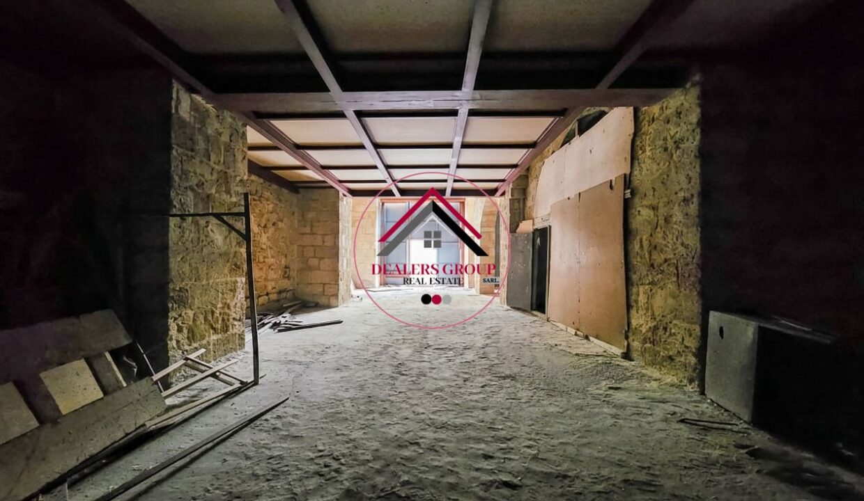 Prime Location Core & Shell Shop for Sale in Downtown - Beirut
