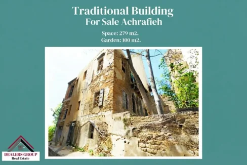 Traditional Stand Alone House For Sale in Achrafieh
