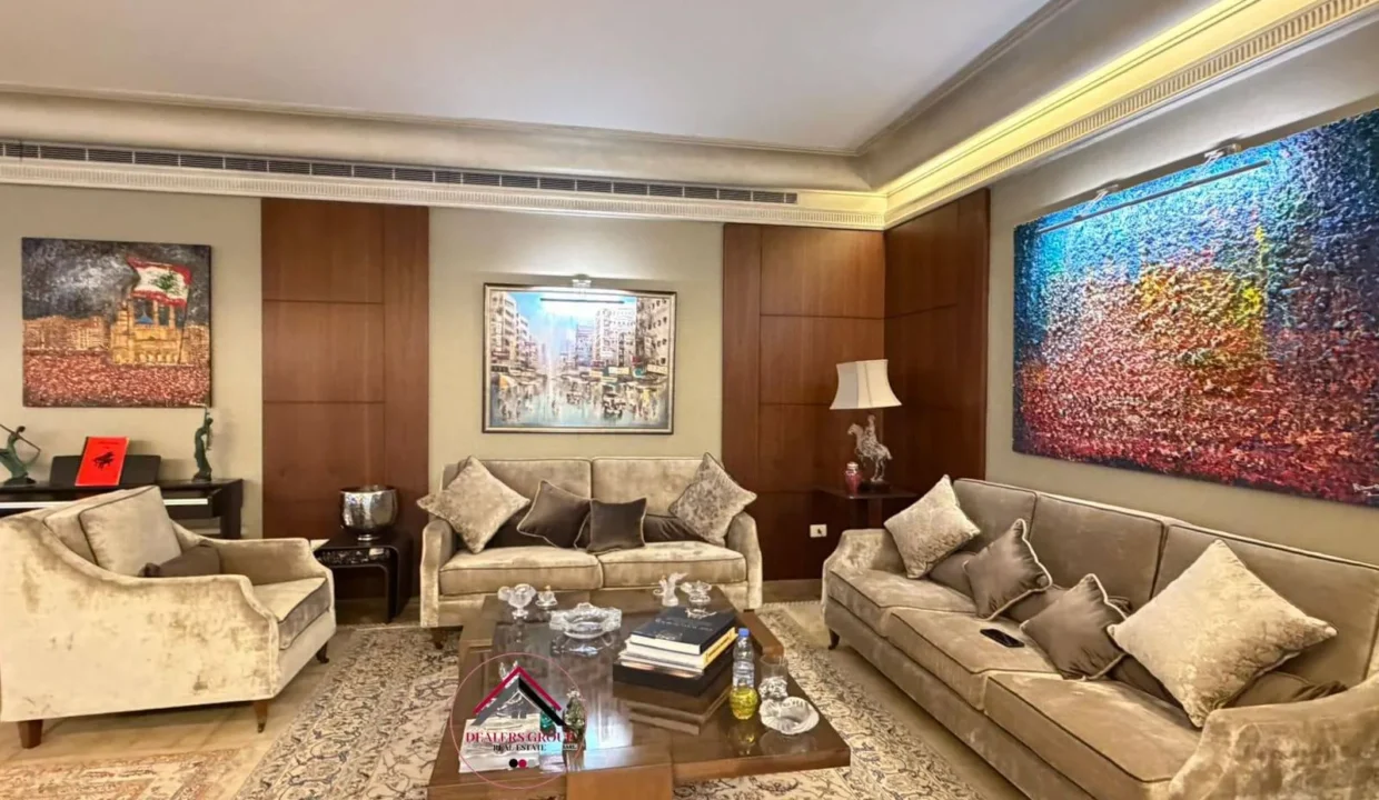 Prime Location Spacious Apartment For Sale in Ain el-Tineh, Beirut