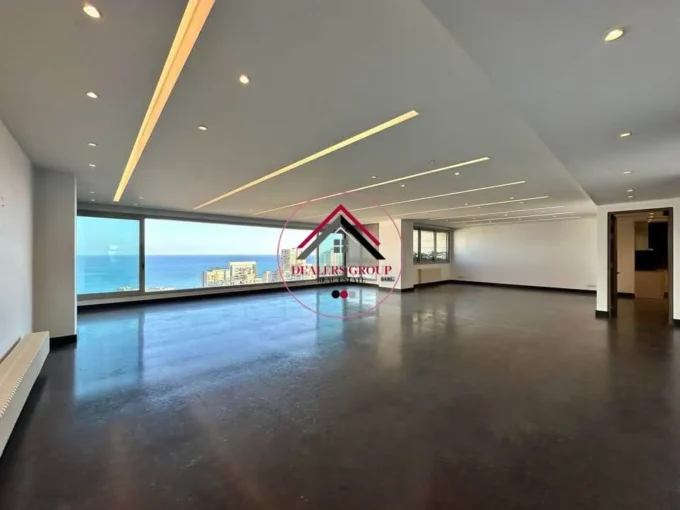 Sea View Deluxe Apartment for sale in Clemenceau - Beirut