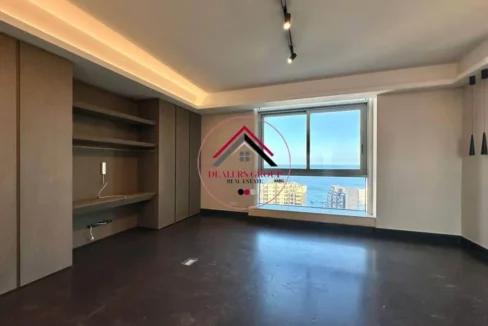 Sea View Deluxe Apartment for sale in Clemenceau - Beirut