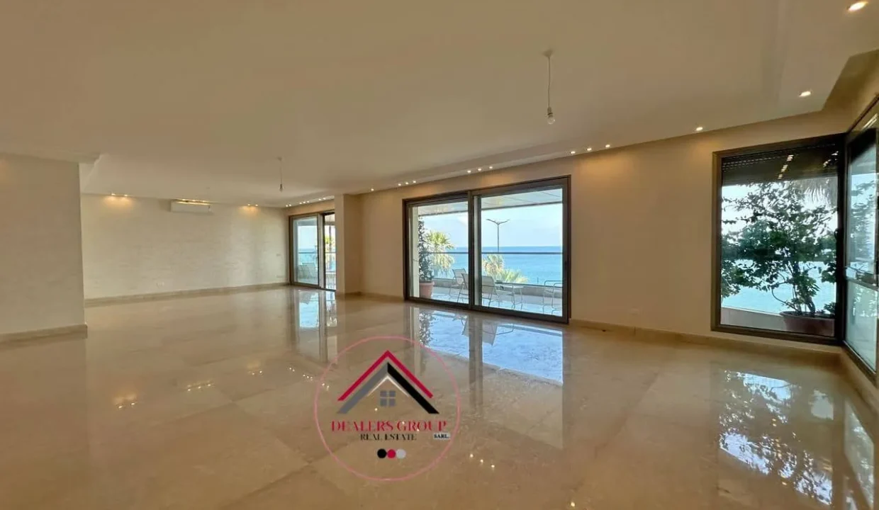 Luxury Seafront Residence with Panoramic Sea Views in Ain El Mreisseh