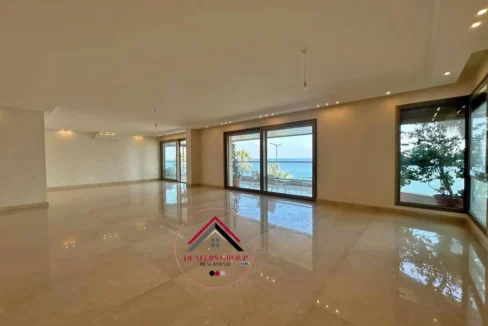 Luxury Seafront Residence with Panoramic Sea Views in Ain El Mreisseh