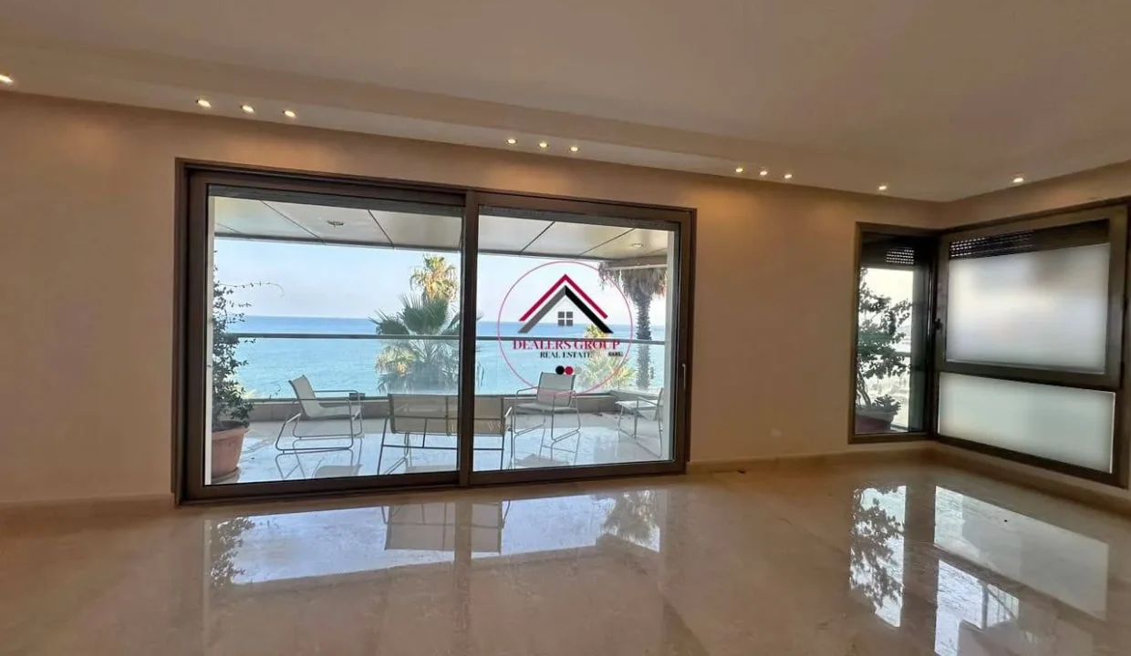 Luxury Seafront Residence with Panoramic Sea Views in Ain El Mreisseh