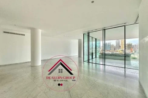 Sea View 4 Bedrooms Apartment for Sale in Downtown - Beirut Terraces