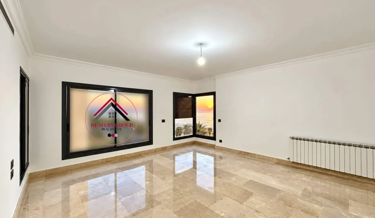 Full Sea View Modern Deluxe Apartment for sale in Ramlet el Bayda