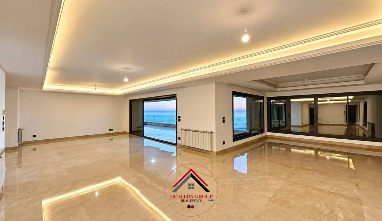 Full Sea View Modern Deluxe Apartment for sale in Ramlet el Bayda