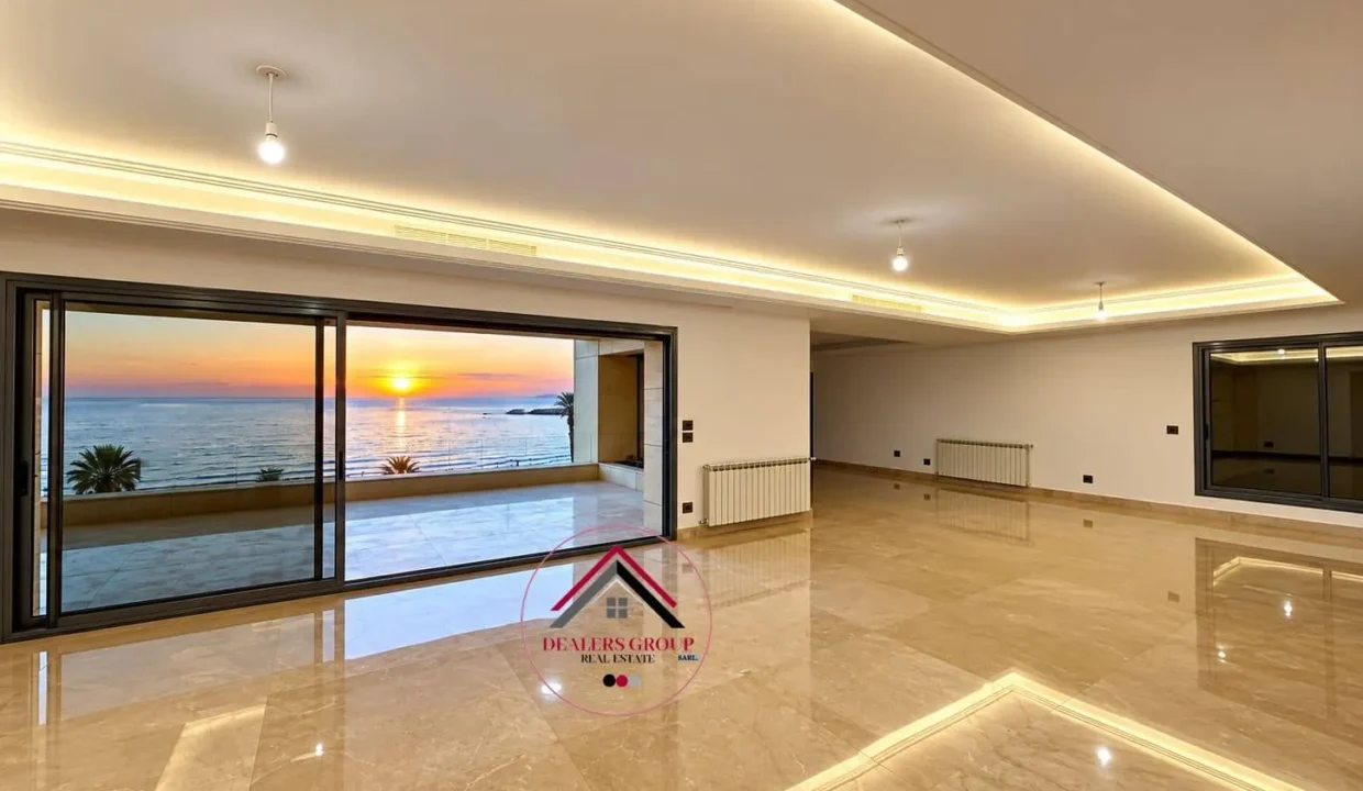 Full Sea View Modern Deluxe Apartment for sale in Ramlet el Bayda