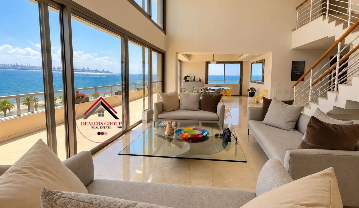 Modern Duplex Penthouse for Sale in WaterfrontCity -Dbayeh