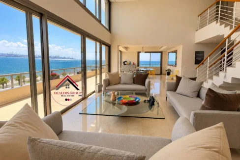 Modern Duplex Penthouse for Sale in WaterfrontCity -Dbayeh