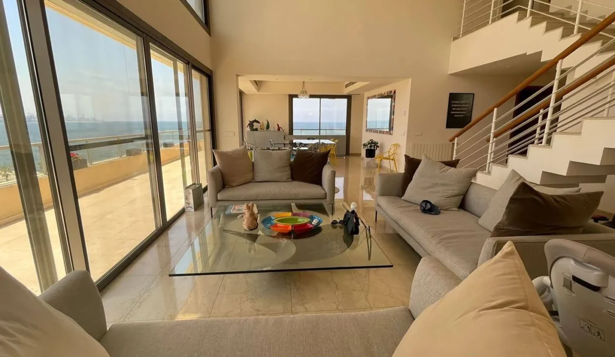 Modern Duplex Penthouse for Sale in WaterfrontCity -Dbayeh