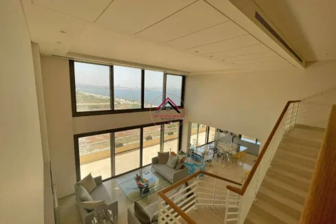 Modern Duplex Penthouse for Sale in WaterfrontCity -Dbayeh